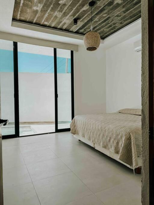 Casa Calec: Dpto A. Nuevo Con Piscina Apartment มานซานิโญ ภายนอก รูปภาพ