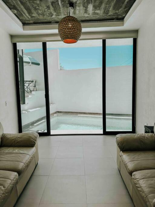 Casa Calec: Dpto A. Nuevo Con Piscina Apartment มานซานิโญ ภายนอก รูปภาพ